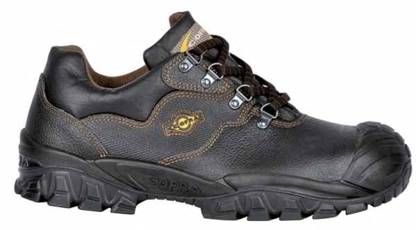 COFRA-Footwear, NEW VOLGA S3 K SRC, Sicherheits-Arbeits-Berufs-Schuhe, Halbschuhe, schwarz