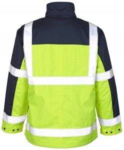 MASCOT-Workwear, Warnschutz-Jacke, Lungern, 230 g/m, gelb/marine