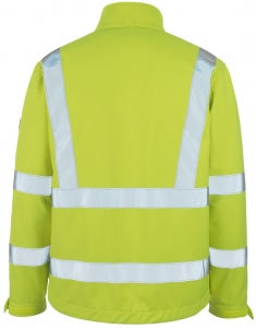 MASCOT-Workwear, Warnschutz-Soft Shell Jacke, Calgary, 365 g/m, gelb