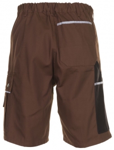 PLANAM-Workwear, Arbeits-Shorts, Canvas, 320 g/m, braun/schwarz
