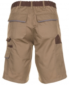 PLANAM-Workwear, Arbeits-Shorts, Highline, 285 g/m, khaki/braun/zink
