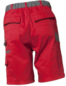 PLANAM-Workwear, Arbeits-Shorts, Highline, 285 g/m, rot/schiefer/schwarz