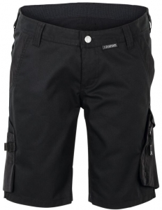 PLANAM-Damen-Shorts, Norit, 245 g/m, schwarz/schwarz