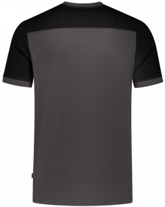 TRICORP-T-Shirt, Basic Fit, Bicolor, Kurzarm, 190 g/m, darkgrey-black