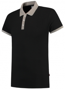 TRICORP-Poloshirts, Bicolor, 210 g/m, schwarz/grau