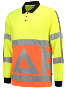 TRICORP-Poloshirt fr Verkehrsregler, 180 g/m, warngelb
